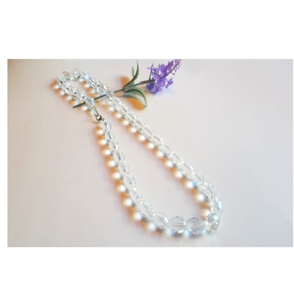 Handmade Fashion Glass Necklace For Women/Ladies